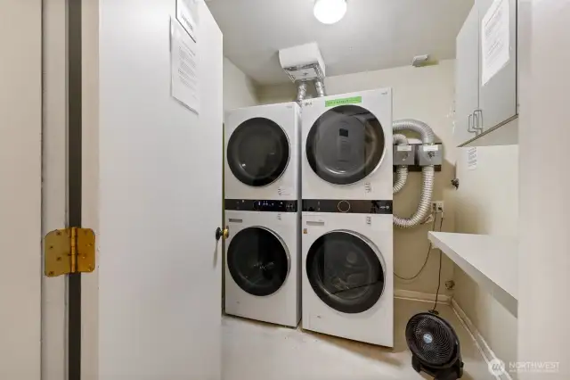 Community Laundry room on first floor.