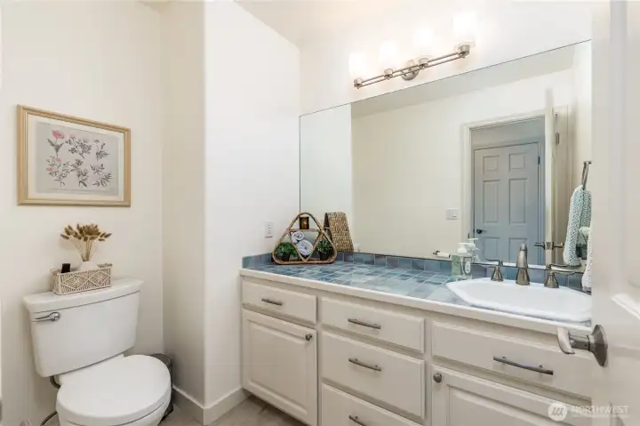 Main floor powder room
