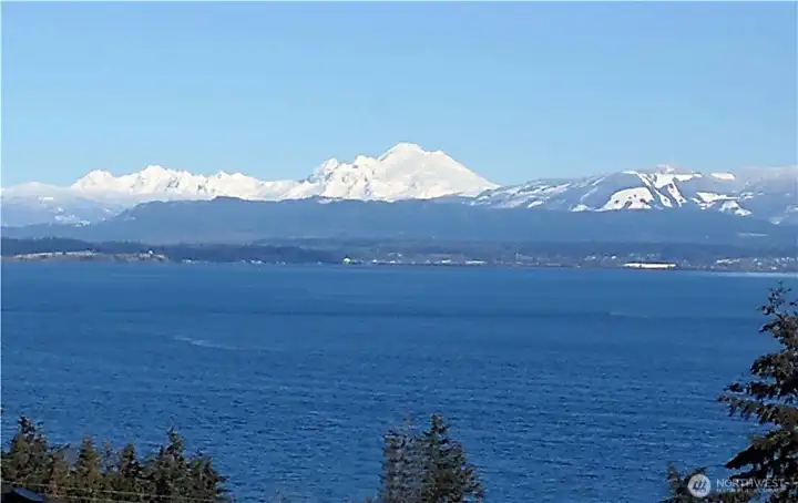 Take in breathtaking views of Mt. Baker, a stunning backdrop to this waterfront setting.