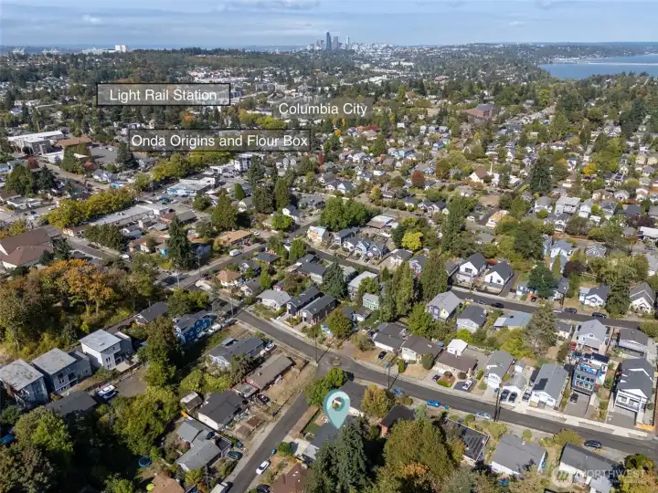 Easy non-motorized access to so many things: Hillman City favorites, light rail, Columbia City strip, and all that makes the south end the best!