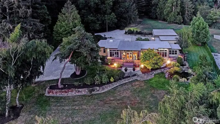 ome as seen looking west.