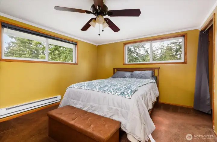 Primary bedroom upstairs.