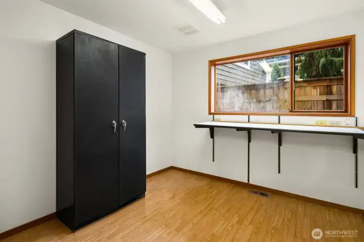 Additional Hobby or Storage area - Lower Level with garage access