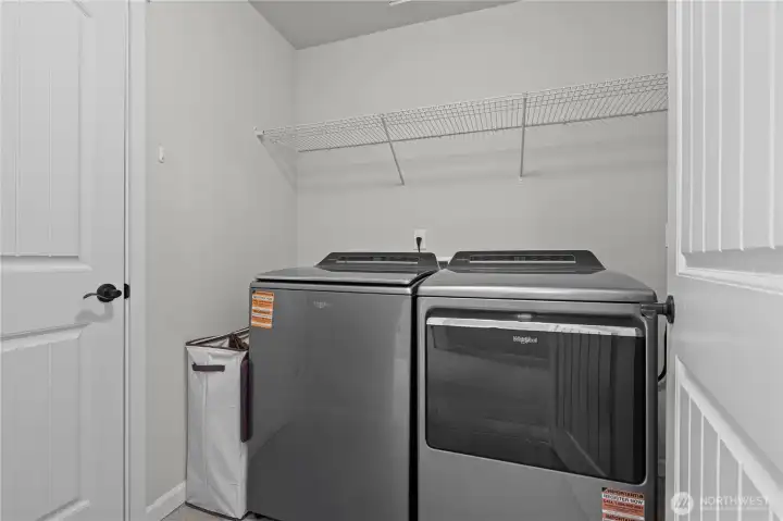 Washer and Dryer are upstairs with all the bedrooms