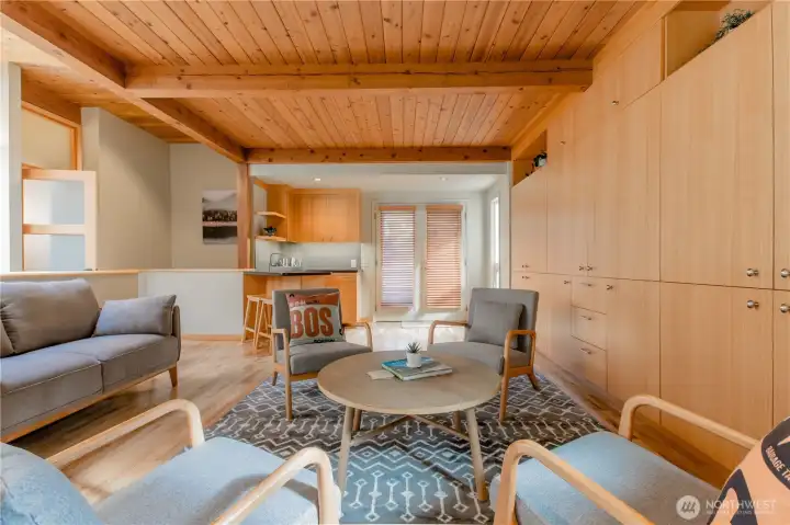 Second floor lounge area