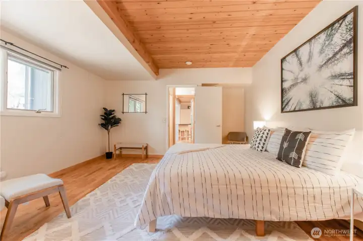 Second floor primary bedroom