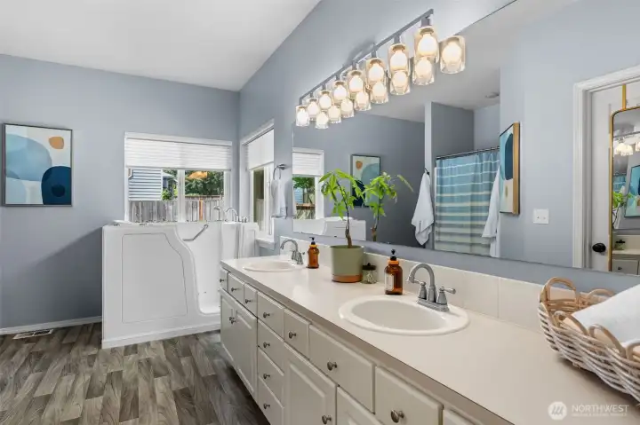 primary bathroom