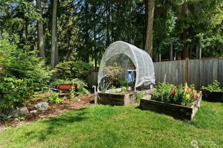 Plenty of room for gardening