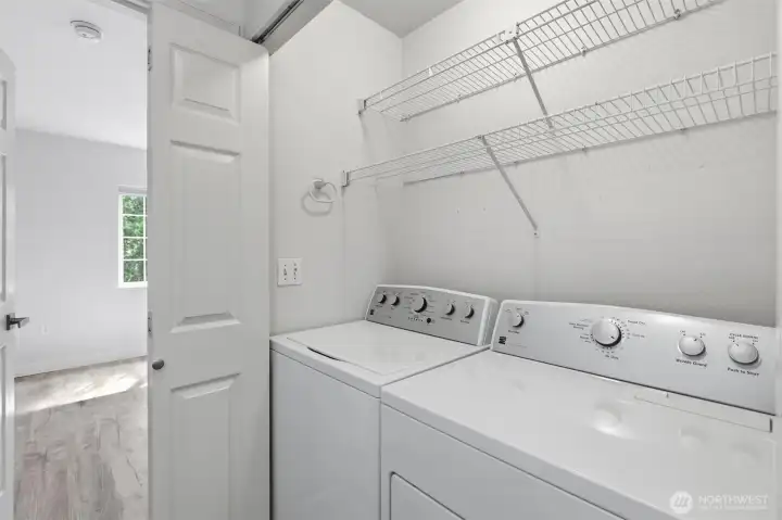 Laundry area