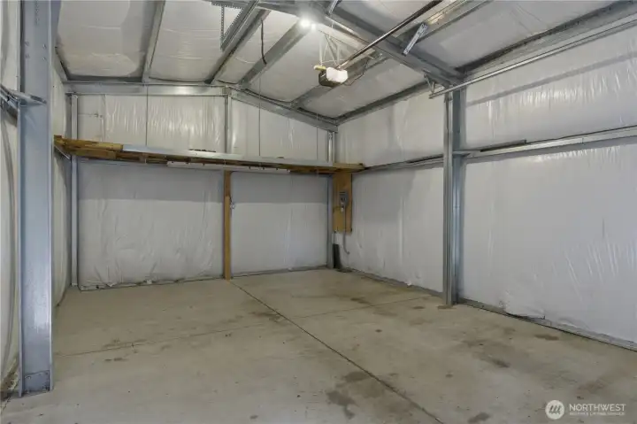 Zooming in on the shop interior.