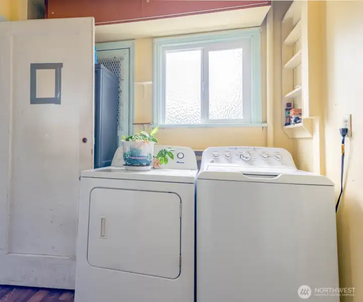 Washer & Dryer Stay. There is even a deep sink Washer & Dryer Stay. There is even a deep sink