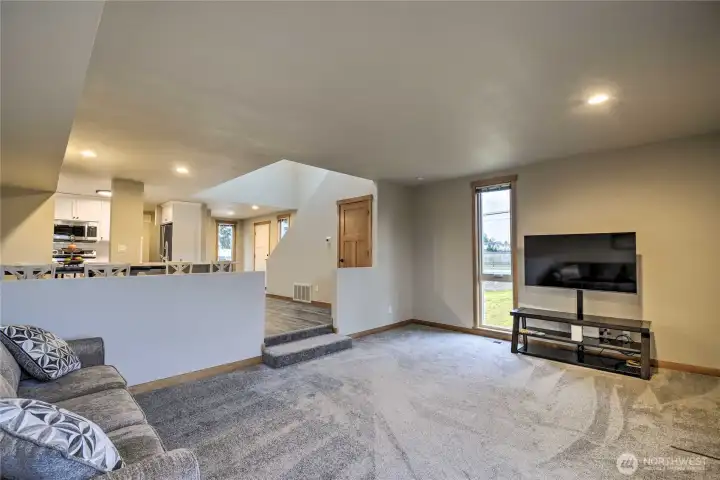 Living Room off kitchen