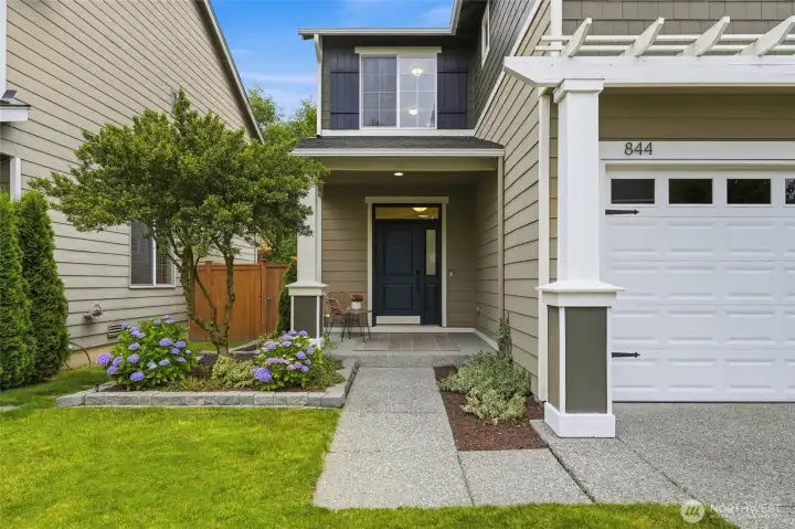 A welcoming covered front porch creates the perfect first impression. A welcoming covered front porch creates the perfect first impression.