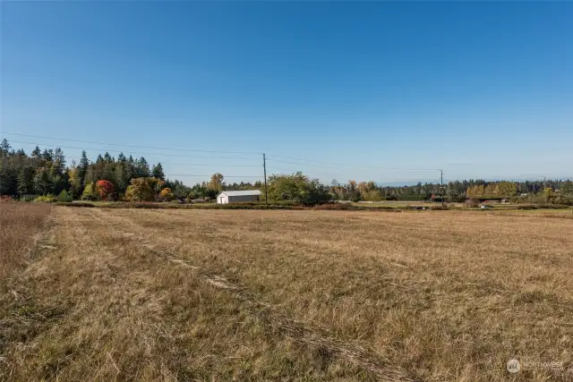 From SE looking NW across Parcel B