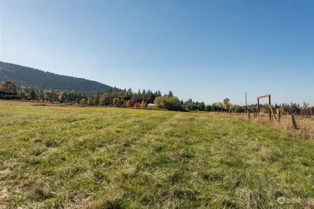 From NE looking to NW Boundary across Parcel B