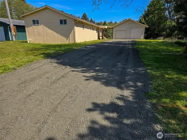 Fresh Gravel Driveway