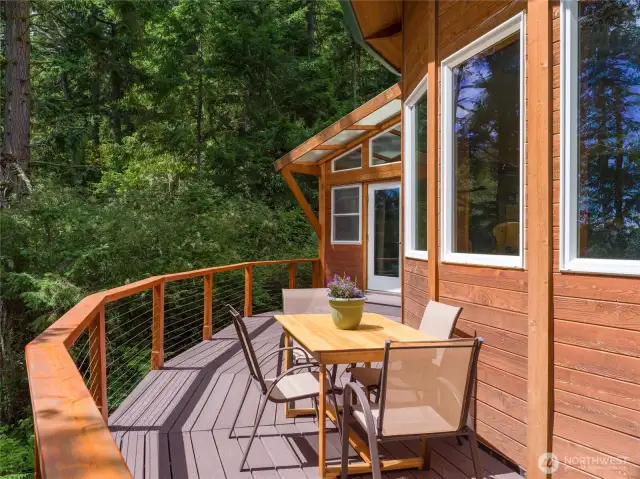 Main house deck