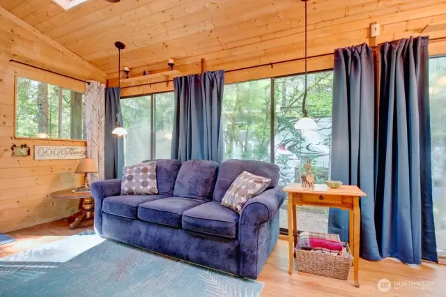 Windows to let in natural light into your additional space add-a-room