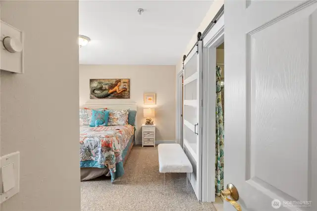 View into bedroom