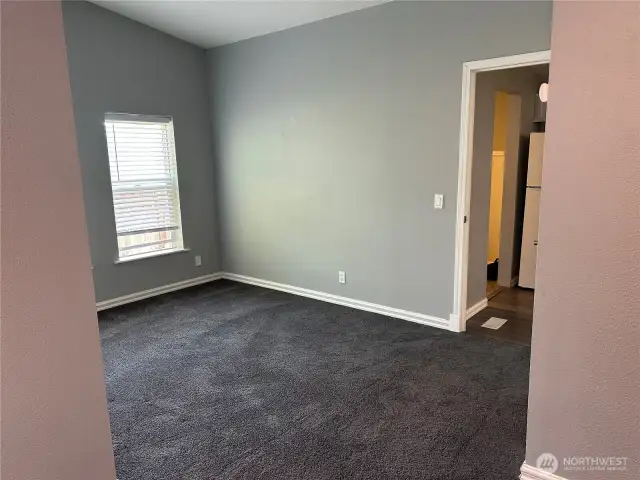Door on the right leads back out to the kitchen