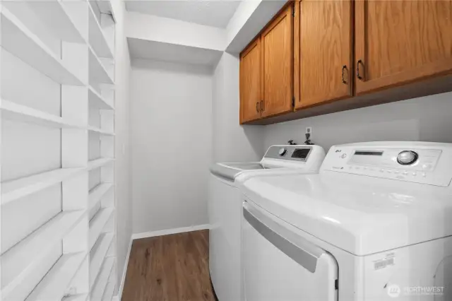 Laundry Room / Pantry. Washer and Dryer Stay!
