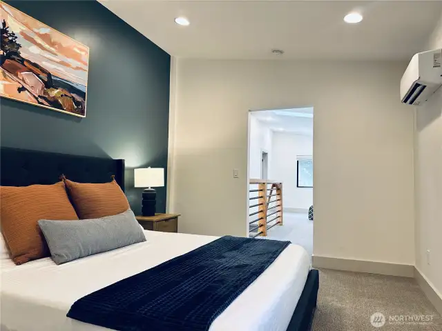 Extra bedroom, second floor