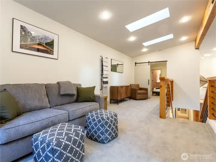 Loft with sleeper sofa
