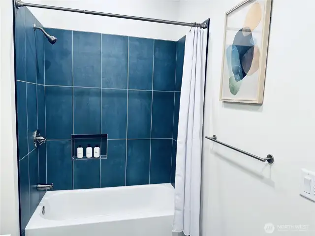 3rd bathroom on second floor off bonus room