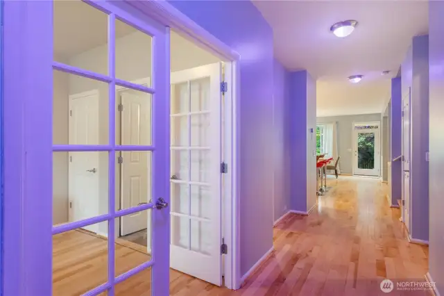 Inviting enrty way.