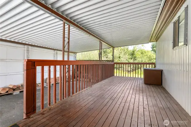 Covered porch