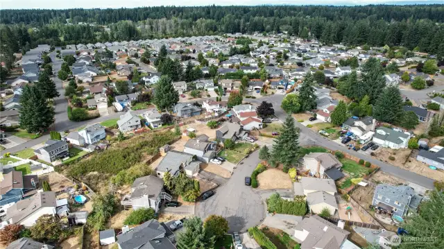 Brookdale Neighborhood facing northeast