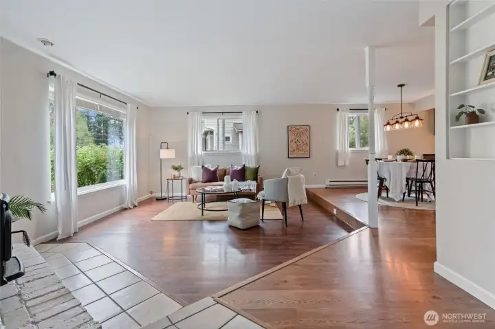 Entering in the home