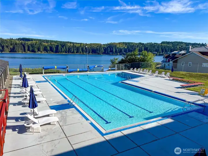 Beautiful view of Port Ludlow Bay.
