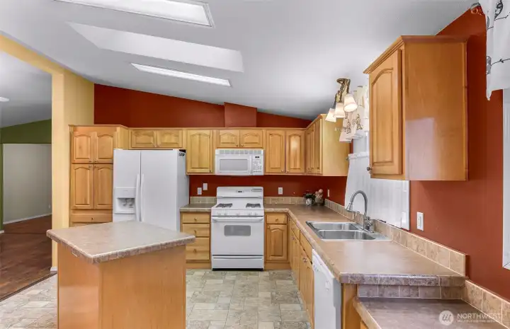 Lots of counter space