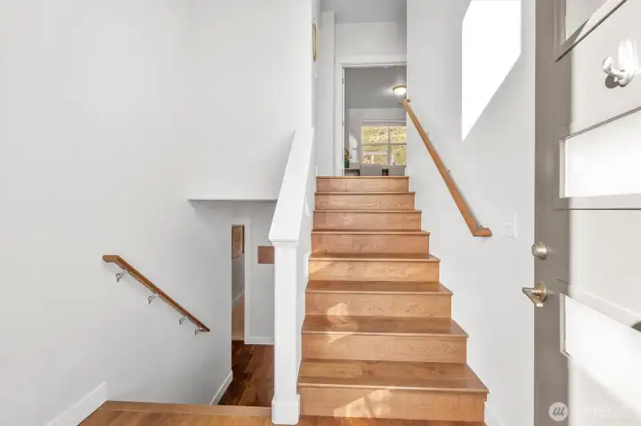 Entry way into gorgeous 2102 Burrows Ct