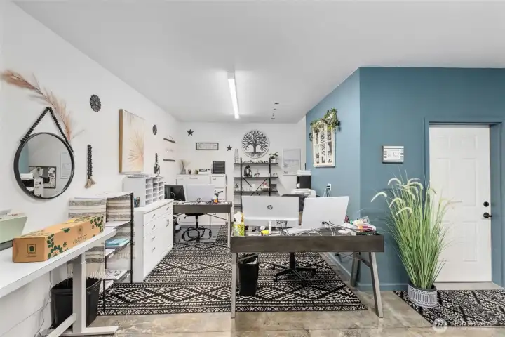 Large area is office/ nurses station