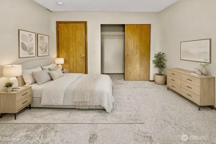 Virtually staged. Additional bedroom offers flexibility for any lifestyle.