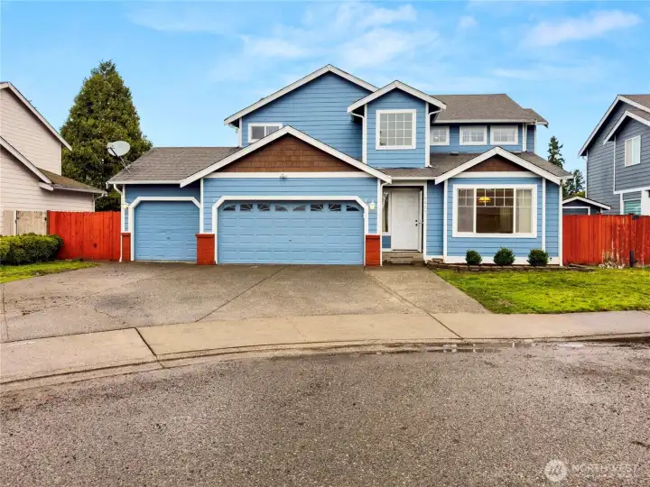 Exterior of the home.