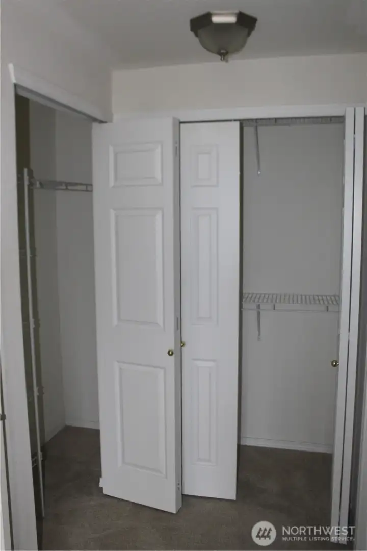 primary bedroom closet
