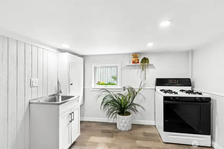 2nd kitchen in the lower level apartment