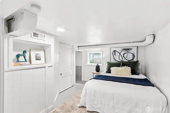 3rd bedroom in the lower level apartment
