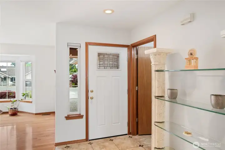 Front entrance,