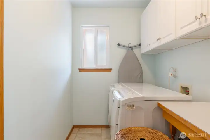 Main Floor: Utility Room  and "Folding Table"