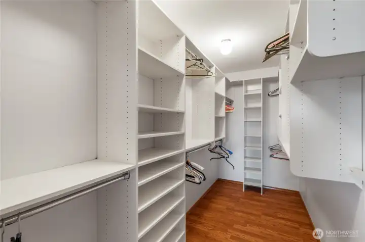 Second Floor: Prmary walk-in.