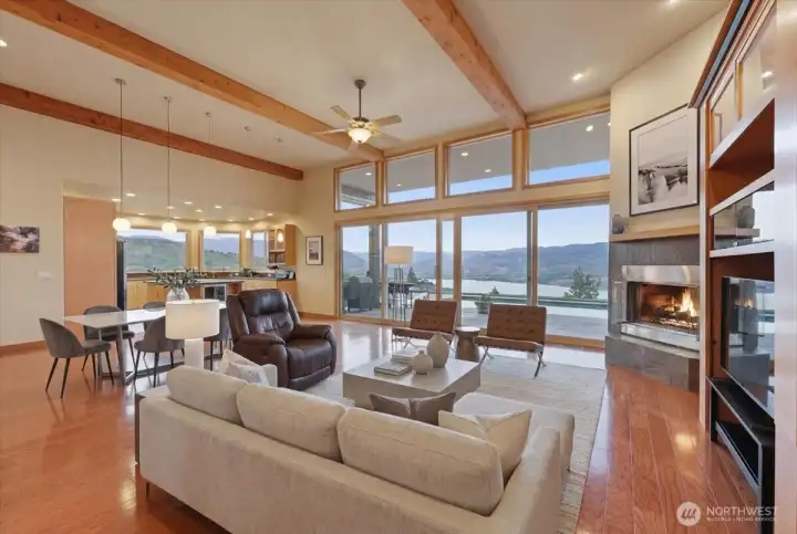 Virtually Staged Great Room