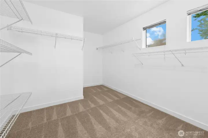 primary walk-in closet