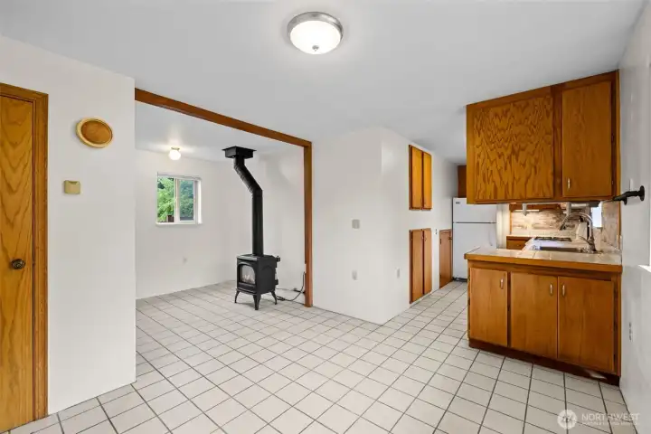 Bright, open spaces create flexibility for everyday living, entertaining, or relaxing after a day at the beach.