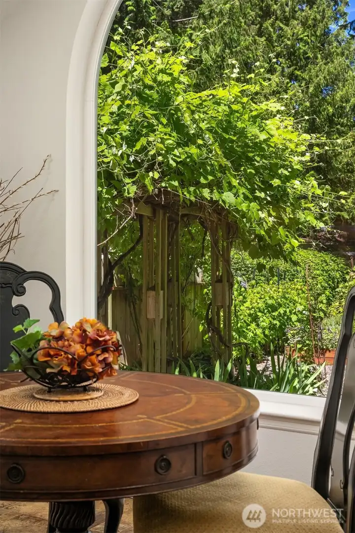 Wonderful Pergola with Grapevine