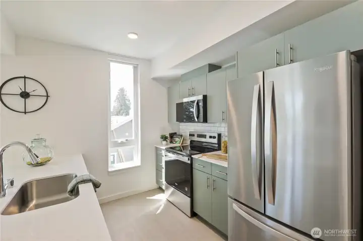 Energy efficient stainless steel appliances