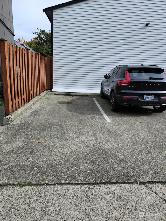 Dedicated parking